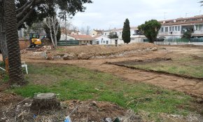 L'Ajuntament arranja la zona de l'antiga piscina de Nou Cambrils que s'adequarà com a espai verd