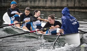 Vent d'Estrop Vogadors de Cambrils aconsegueix quatre medalles a la tercera regata de la Lliga Catalana de batel