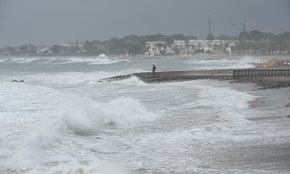El temporal Cèlia deixa la seva empremta al litoral cambrilenc