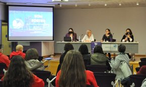  Xerrada-col·loqui sobre la dona al món de l'esport: «Avui ens trobem aquí per remar juntes cap a la igualtat»