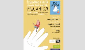 Presentació del conte infantil «Mà amiga» i festa familiar al parc del Pescador, el 9 d'abril, contra l'ELA