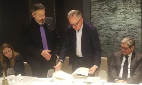 Xavier Martínez Serra, convidat a la darrera trobada del Club Rotary Cambrils