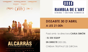 L'equip «Alcarràs» presentarà la pel·lícula, aquest dissabte, al cinema Rambla de l'Art gràcies a la tecnologia streaming