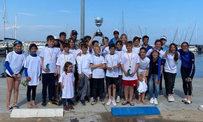 El Club Nàutic Cambrils es proclama vencedor de la Copa Sud d'Optimist 