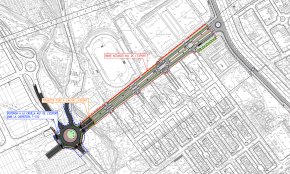 Les obres de construcció de la rotonda de la carretera de Montbrió que enllaçarà amb l'avinguda de l'Esport començaran la setmana vinent