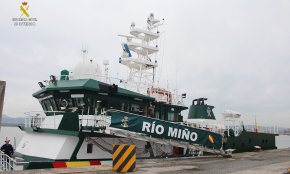 El buc transoceànic «Río Miño» de la Guàrdia Civil es podrà visitar, aquest cap de setmana, a la Fira Marítima de la Costa Daurada