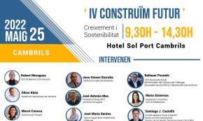 Cambrils serà seu de la IV edició del Saló Construïm Futur el proper 25 de maig