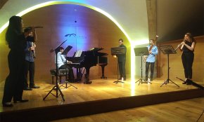 La Cripta de l'Ermita acull el concert del grup musical Ennèagon Ensemble