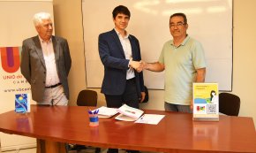La Unió de Botiguers i Easy2bwise signen un conveni per facilitar la selecció dels llocs de treball als comerços associats