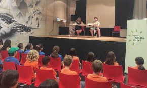 Un centenar d'alumnes intercanvien experiències a la Trobada d'Escoles Verdes de Cambrils   