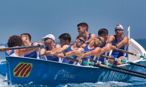 Bons resultats de Vent d'Estrop a la primera regata de la Lliga de Llagut Català a Lloret de Mar