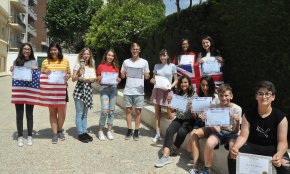 L'alumna del col·legi CViB Nerea Margalef, primera classificada d'Espanya del concurs d'anglès The Big Challenge