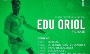 El futbolista cambrilenc Edu Oriol afirma que "mai he adulterat una competició, un partit o un resultat"