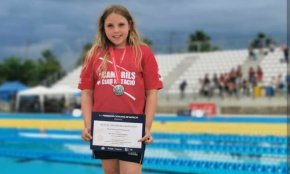 Bons resultats de tres nedadors benjamins del Cambrils Club Natació a la final territorial de natació