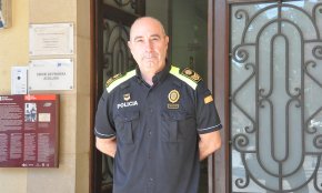 Josep Muñoz, cap de la Policia Local durant els últims dotze anys: «La nostra organització és referent»