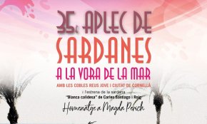 La plaça Coll Balaguer de l'Hospitalet de l'Infant acollirà el 35è Aplec de sardanes a la vora de la mar aquest dissabte