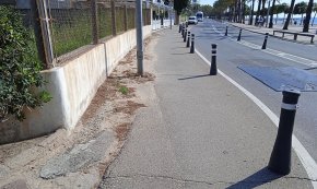 L’Ajuntament adjudica la construcció d’un tram de vorera de l’avinguda Diputació