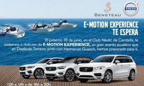 Hermanos Guasch i Diselauto uneixen nàutica i conducció en la primera E-Motion Experience