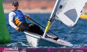 El regatista Ricard Castellví es fa amb el 6è lloc al Campionat del Món Sub21 d'Ilca 7