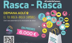  La campanya «Rasca-Rasca a Cambrils» posa en circulació 6.000 euros en premis per incentivar la compra local 