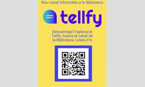 La Biblioteca Josep Salceda i Castells obre un nou canal informatiu a través de l'aplicació Tellfy