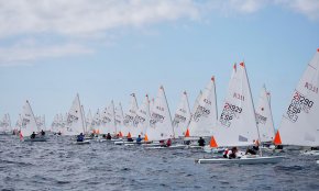 Els regatistes locals Joan Fargas i Laura Williams, guanyadors de la 16a Cambrils a Bon Port en Ilca 4