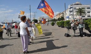 Les Àvies i Avis per la Independència reprenen les seves concentracions quinzenals al Port