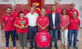 L'Ajuntament de Vandellòs i l'Hospitalet de l'Infant rep el grup de bitlles de Foment Cultural com a campió de la Tirada Intercomarcal de 2022