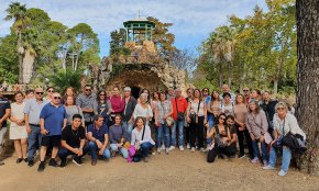 Uns 40 alumnes del Centre de Normalització Lingüística de Reus visiten el Parc Samà 