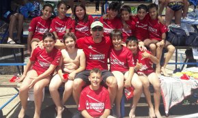 Els nedadors benjamins del Cambrils CN competeixen als campionats de Catalunya