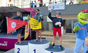El regatista del CN Cambrils Joan Domingo aconsegueix el bronze a la regata Opti Cup d'Agde 2022