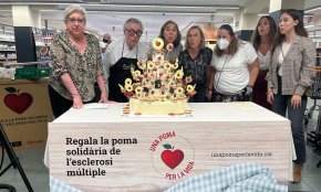 La 15a edició de la campanya «Una poma per la vida» recapta 47.872€ per a l'esclerosi múltiple