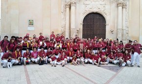 2 de 6, 4 de 6 i 3 de 6 dels Xiquets de Cambrils a la diada castellera de Vinyols