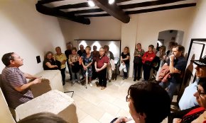 El grup Collita del 52 fa una visita cultural al Museu Molí de les Tres Eres