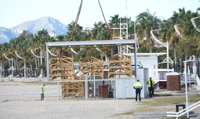 Es desmunten els xiringuitos de platja fins a la propera temporada