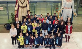 L'Ajuntament ofereix una recepció al Club Handbol Cambrils