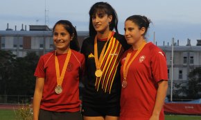 Laura Matas, medalla d'or en llançament de javelina al campionat de Catalunya sub23