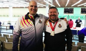Joan Pallarès del Club de Tir Olímpic Cambrils queda subcampió en veterans de la Copa President de pistola d'aire