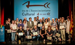 La Coral Verge de Camí reconeguda pel seu 50è aniversari en l'acte institucional del Dia de l'Associacionisme Cultural
