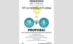 S'obre el termini per presentar propostes per als Pressupostos Participatius de 2023 de Vandellòs i l'Hospitalet de l'Infant