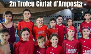 Els nedadors prebenjamins, benjamins i alevins del Cambrils Club Natació tanquen l'any amb uns excel·lents resultats