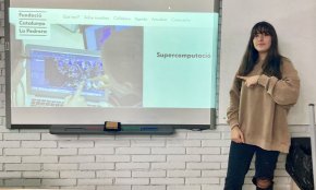 L'alumna Mònica Mairal de l'institut Ramon Berenguer IV, seleccionada per al programa «Bojos per la ciència»
