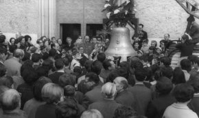 Benedicció de la campana de la parròquia de Santa Maria / Any 1967