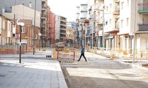 Les obres de la Rambla Jaume I encaren la recta final