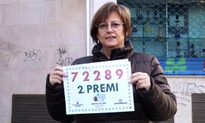 La sort somriu un estanc de Reus amb part del segon premi de la rifa de Reis