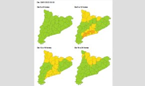 Protecció Civil de la Generalitat activa l'alerta del pla VENTCAT per la previsió de fort vent avui