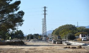 Les obres de l'avinguda de l'Esport finalitzaran a mitjans de març