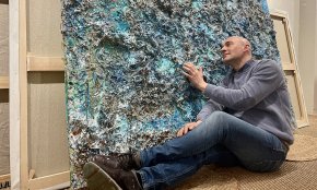 La galeria de l'artista cambrilenc David Callau acull, a Madrid, l'exposició col·lectiva «L'art de la posidònia»   