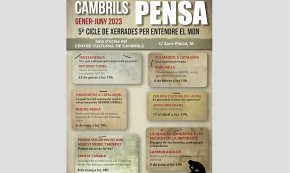 El Banc del Temps i ACTE inicien el 5è cicle de xerrades per entendre el món «Cambrils Pensa»