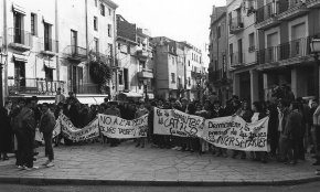 Els estudiants d'ensenyament mitjà es van declarar en vaga a tot l'Estat en contra de les mesures preses pel Ministeri / Gener 1987